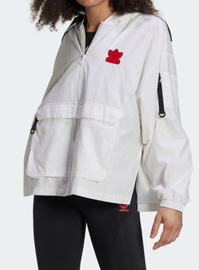 Adidas/阿迪达斯正品 新款三叶草 VDay WB 女子运动外套H39027