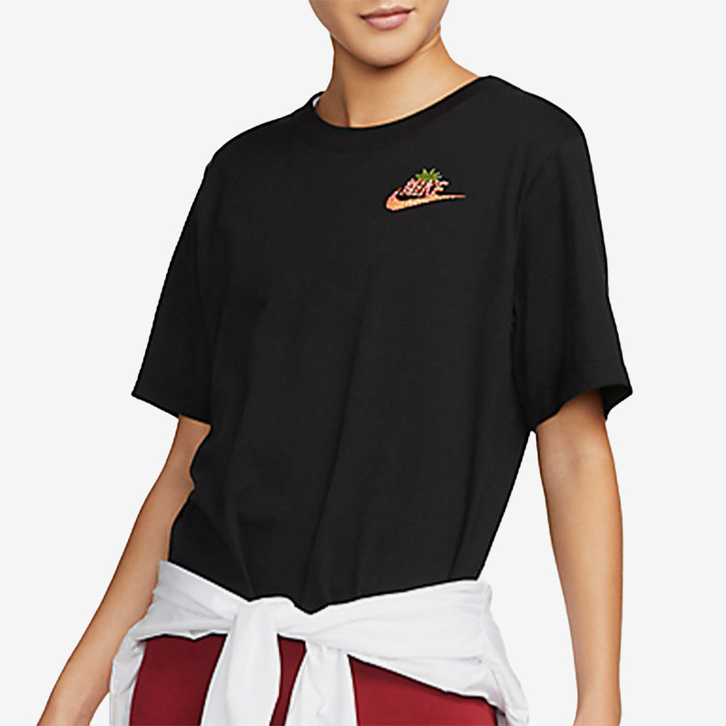 Nike/耐克正品夏季新款女子背后印花运动休闲短袖 DR9017-010