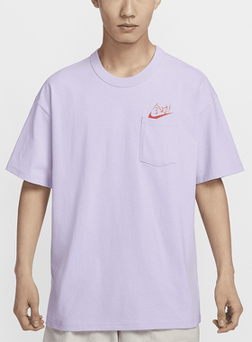Nike/耐克正品Sportswear男士满分口袋落肩夏季T恤HF6594-517