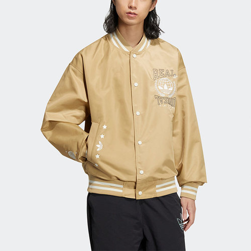 阿迪达斯男休闲棒球服夹克外套