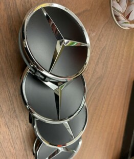 奔驰原厂轮毂盖钢圈罩AMG专用改装 银色灰色两款 小轮盖 包邮全国