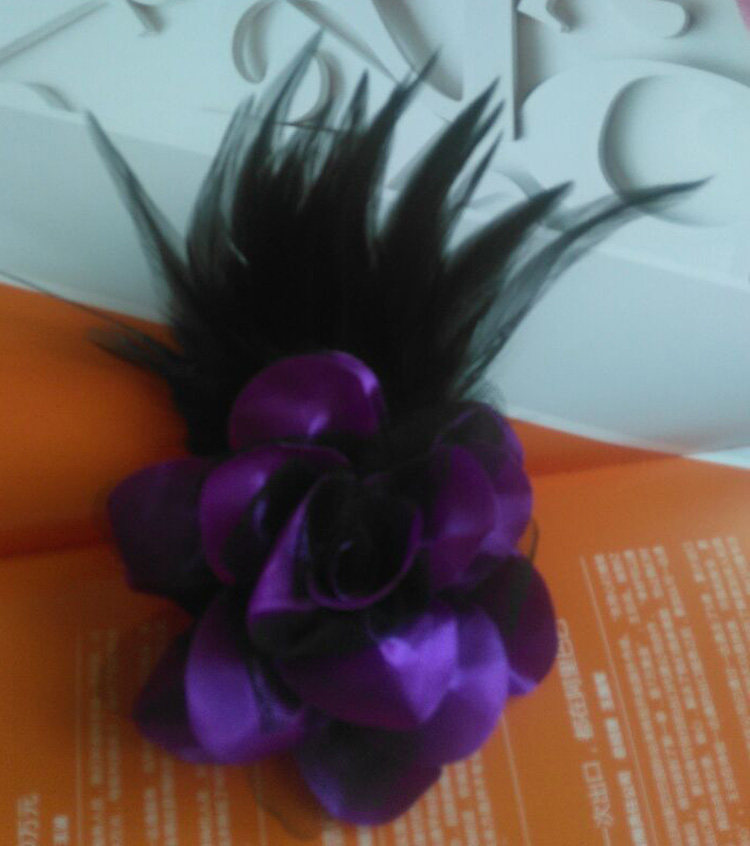 Broche femme en plume - Ref 1174756 Image 5