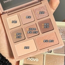 NOVO眼影综合修容盘大地色系超闪不脱妆防水眼影盘学生平价学生女