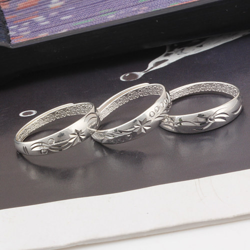 纯银戒指女999足银正品日韩简约戒子开口可调节未镶嵌活口饰品,饰品/流行首饰/时尚饰品新,戒指/指环,淘宝优惠券,粉丝福利购,淘宝优惠卷