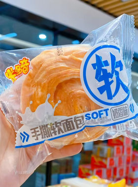 米多奇手撕软面包系列奶香味、红