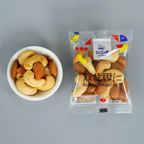 闲开心坚果系列果仁搭档、烤扁桃