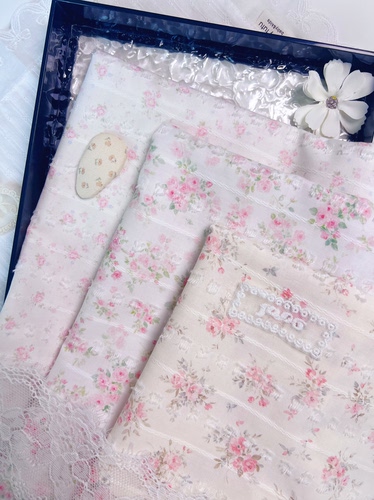 TENGWEI原创设计布料小清新花朵肌理感连衣裙衬衫裙子睡衣面料