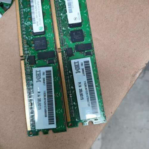 IBM 512M 1RX8 PC2-3200R 38L6015 39M5817 38L5092 13N1424 内存