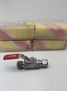 HAM-LET哈姆雷特H-700-SS-L-12-T LD球阀H-700带红色手柄