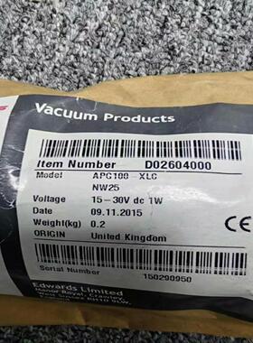 Edwards APG100-XLC NW25 D02604