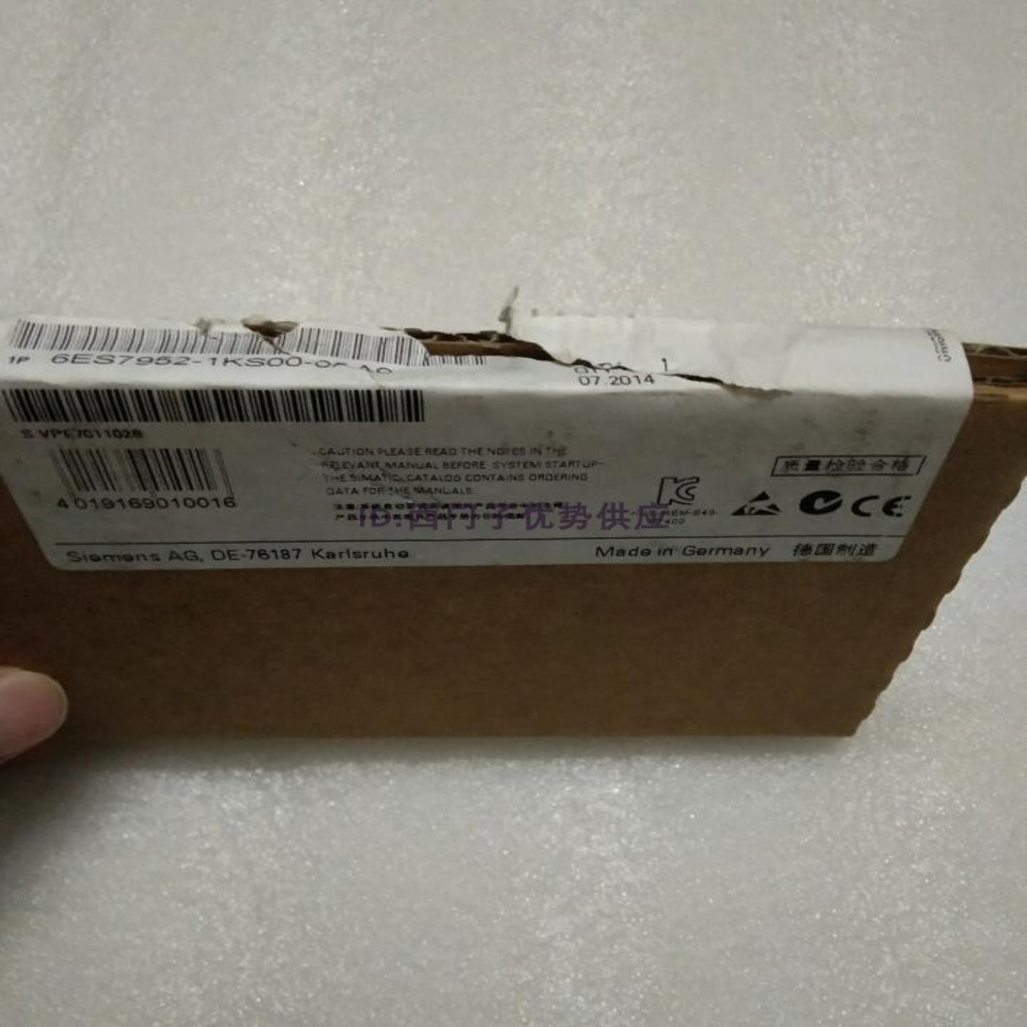 原包6ES7952-1KS00-0AA06ES7 952-IKSOO-OAAO内存储卡16MB