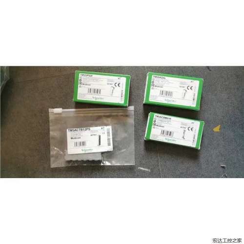 TM5ACBM01R TM5SAO4L TM5SDI12D SDO12T PLC模块  全实拍图