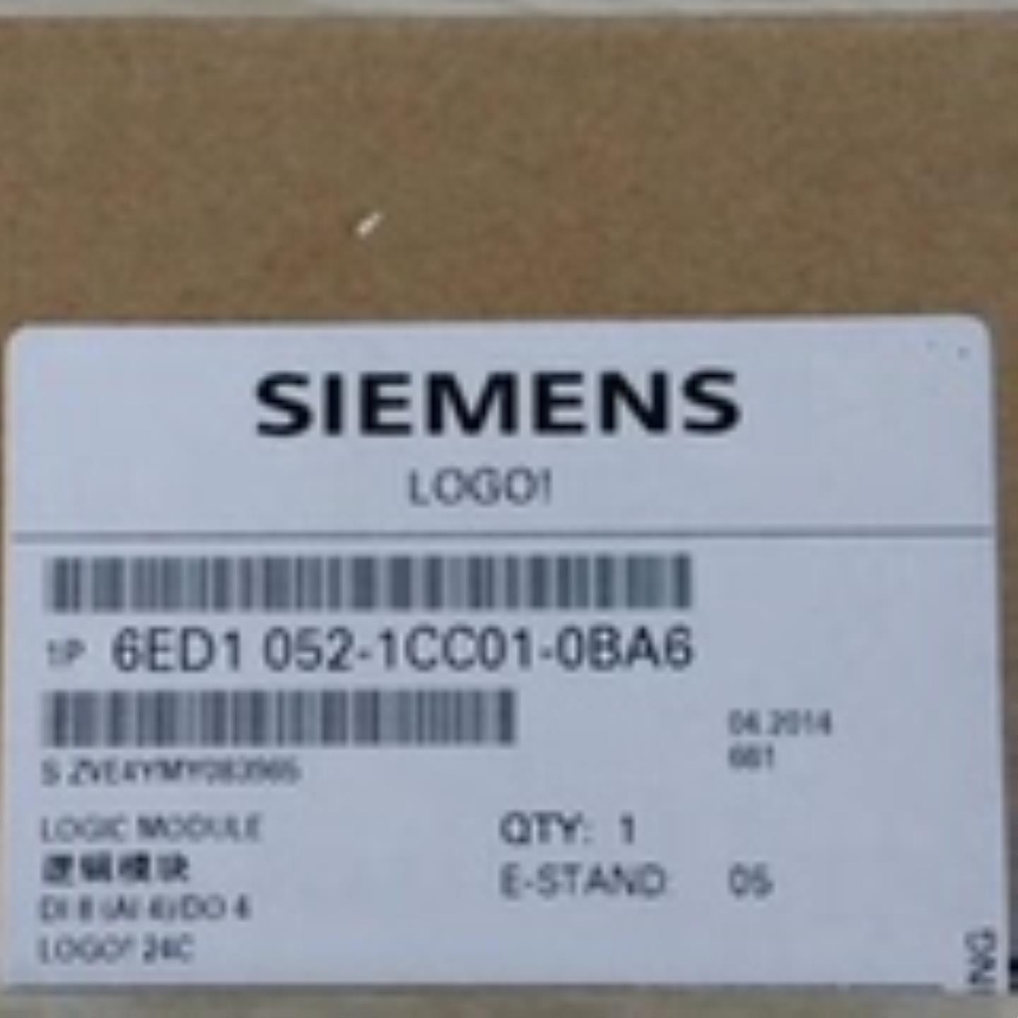 6ED1052-1CC01-0BA8LOGO主机模块6ED1052-1CCO1-OBA8