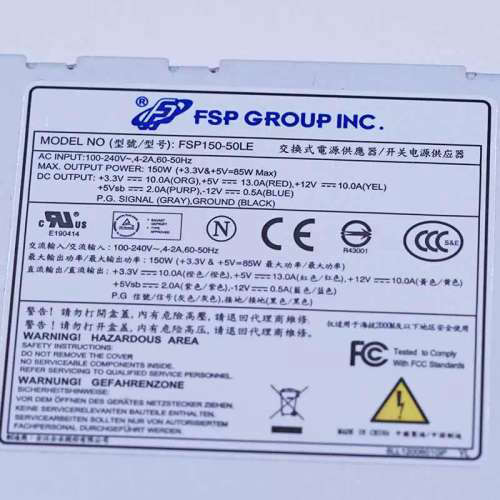 全新全汉 FSP150-50LE 通用FSP100-50GUB FSP100-60LE 交换机电源