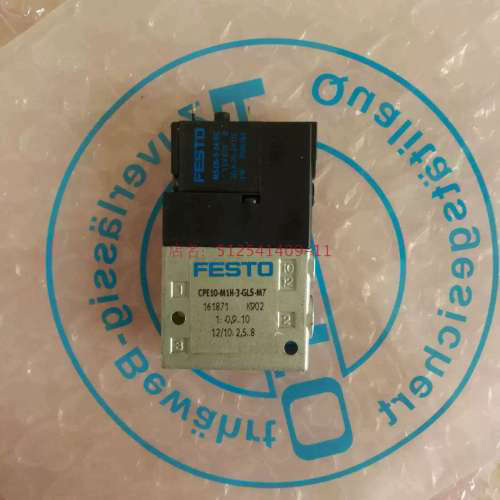 德国FESTO 电磁阀 CPE10-M1H-3OLS-M7 161873  现货实图