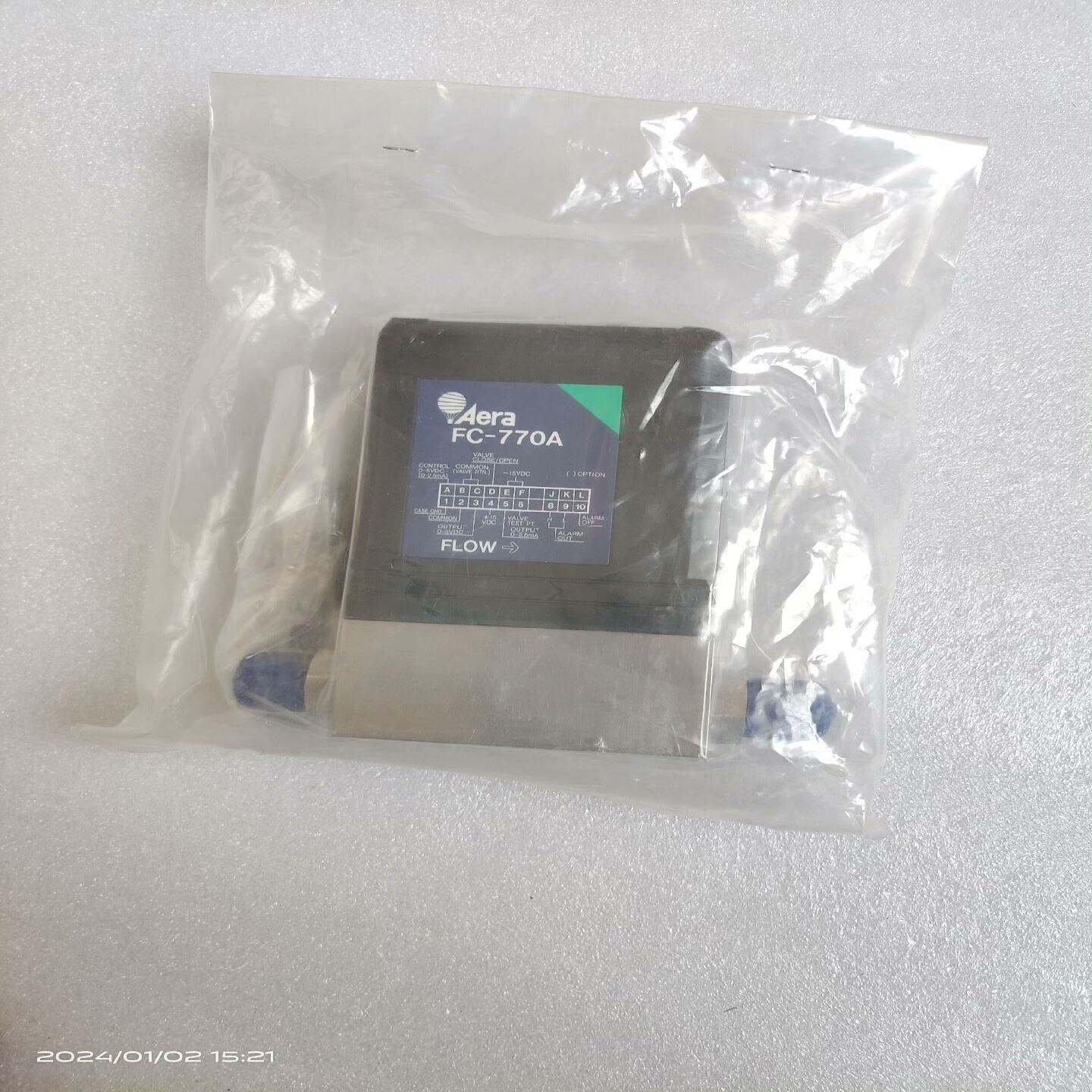 Aera FC-7700A流量计控制器 10SCCM O2全
