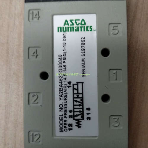 ASCO G652APBP4G119HN电磁阀P22BG04G全新