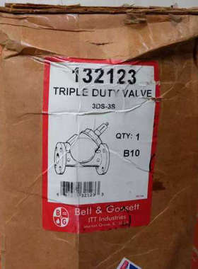 BELL GOSSETT 3DS-3S 赛莱默全新三功能阀 132123 Xylem