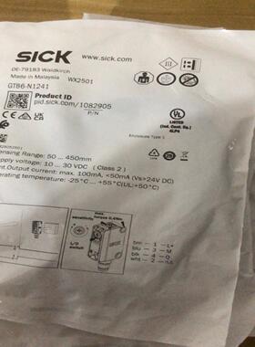 施克SICK传感器GTB6-N1241现货1082905实物
