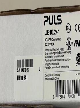 普尔世PULS电源开关UB10241 全新
