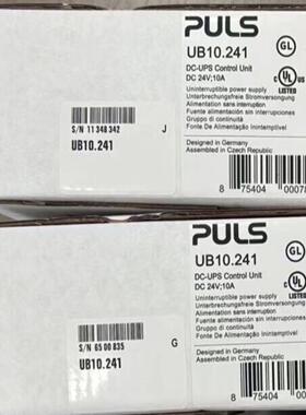 全新普尔世PULS开关电源UB10241德国制造品质保