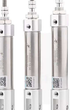 MODEL CDJ2D16-15 20 25 30 40 50 75 125 200笔形气缸XINGCHEN