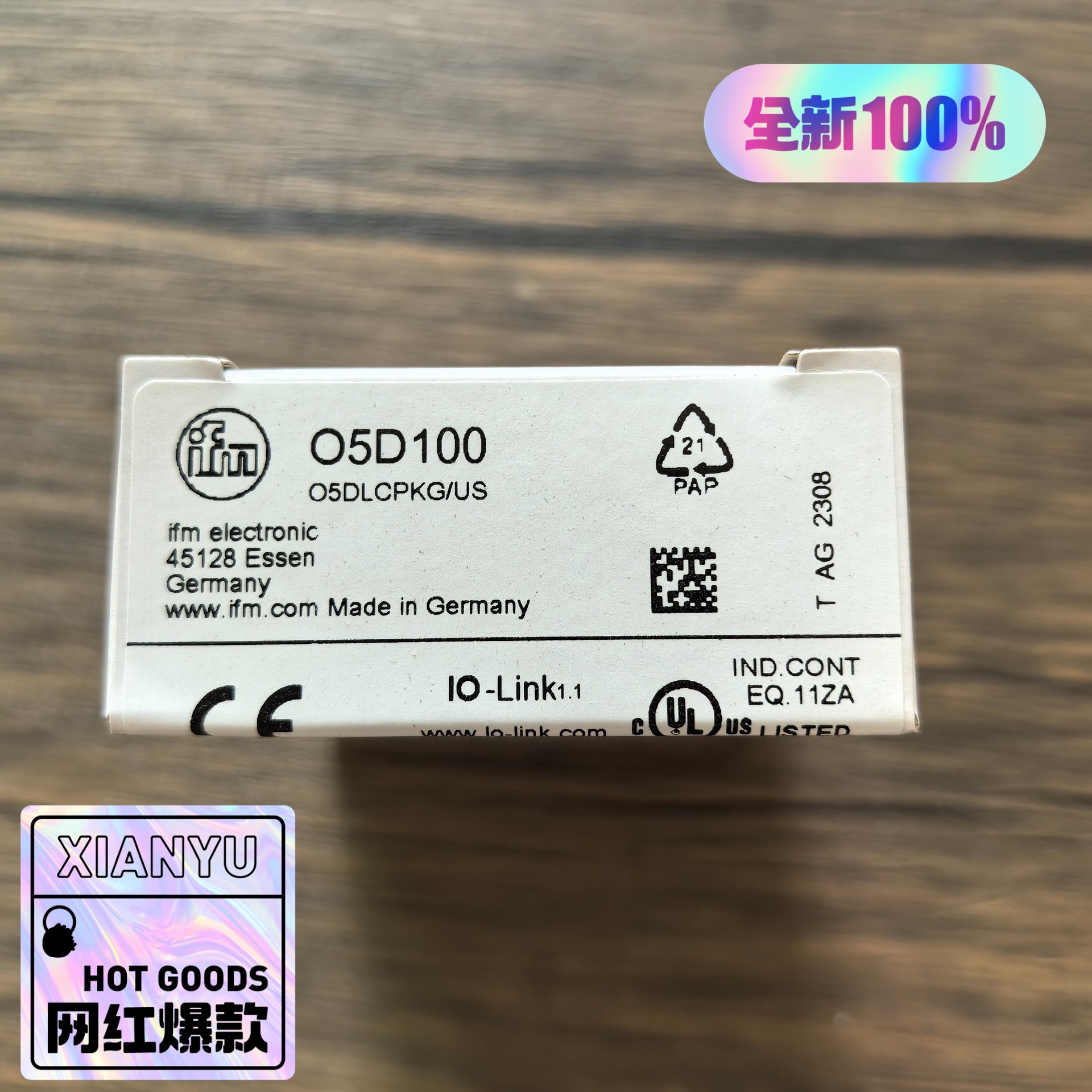 IFM易福门 O5D100 测距传感器 05D