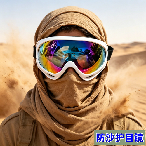 沙漠防沙眼镜徒步男女儿童户外防风沙防护目镜越野装备墨镜太阳镜 - 封面