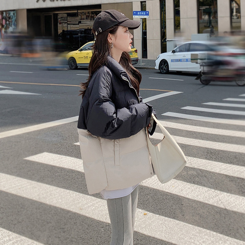 更新买家秀现货】2022新款白鸭绒短款羽绒服288A-916-P195控298,女装羽绒服,浙宝095(原288A)