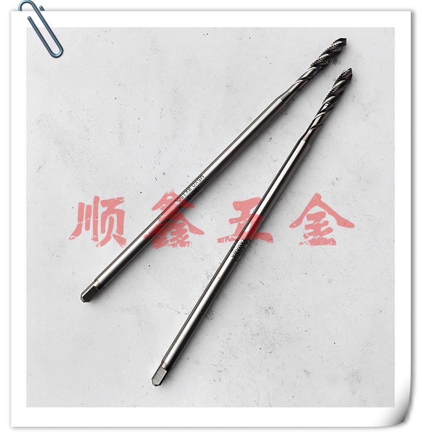 日本YAMAWA加长柄螺旋丝锥M3X0.5/M3.5X0.6*80/100/120/150L P2P4