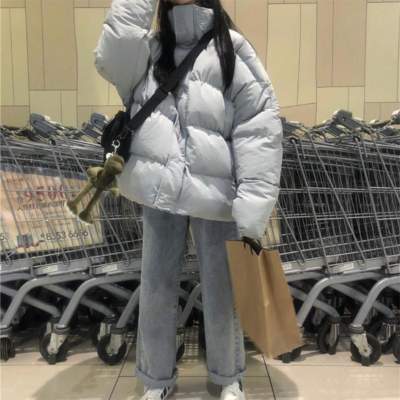 2025新款羽绒棉服女冬短款学生棉衣外套ins潮韩版宽松加厚面包服