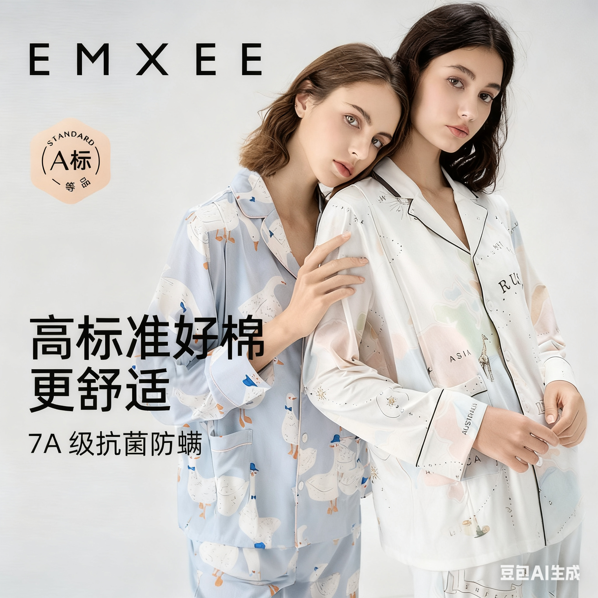 嫚熙孕妇睡衣春秋纯棉产后产妇哺乳家居服地图大鹅款网红月子服女,孕妇装/孕产妇用品/营养,家居服套装,淘宝优惠券,粉丝福利购,淘宝优惠卷