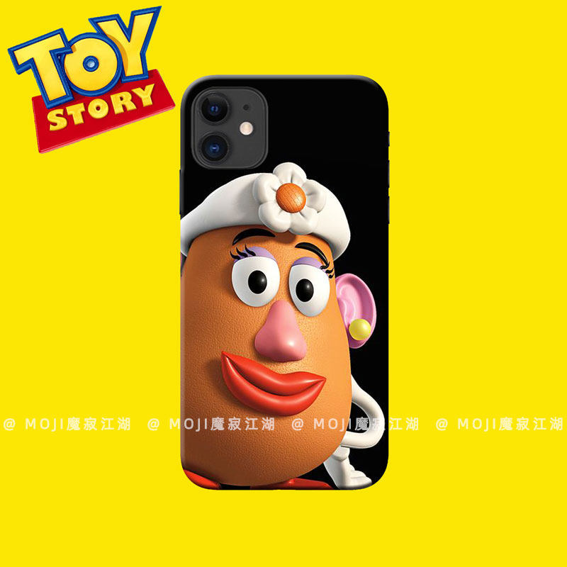 玩具总动员土豆太太薯蛋头手机壳适用苹果17promax/16PLUS/iPhone15/14mini VIVOx50华为小米安卓通用
