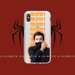 MOJI原创设计欧美蜘蛛侠荷兰弟手机壳TOMHOLLAND适用于华为P30pro
