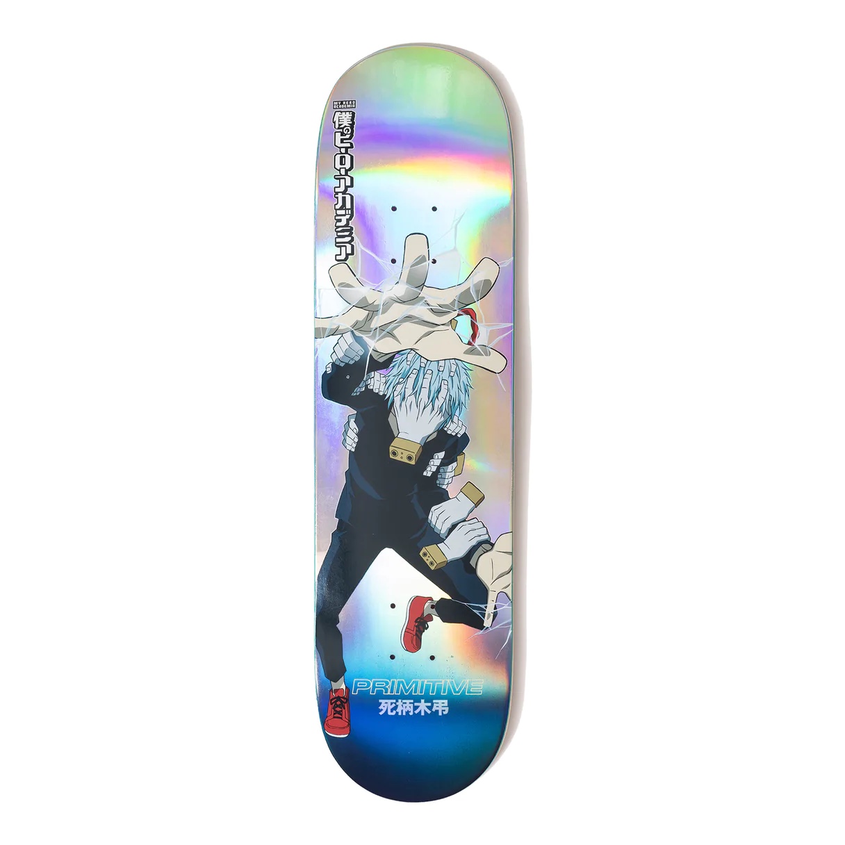 代购美国Primitive Decay Holographic Foil动漫男孩双翘板滑板面
