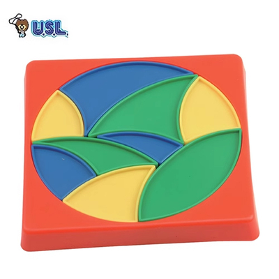 台湾游思乐USL 西瓜益智盘七巧板桌面游戏儿童益智玩具幼儿早教