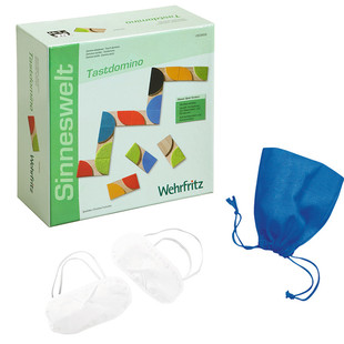 德国HABA 形状配对多米诺骨牌接龙游戏触觉感知28块 儿童益智玩具