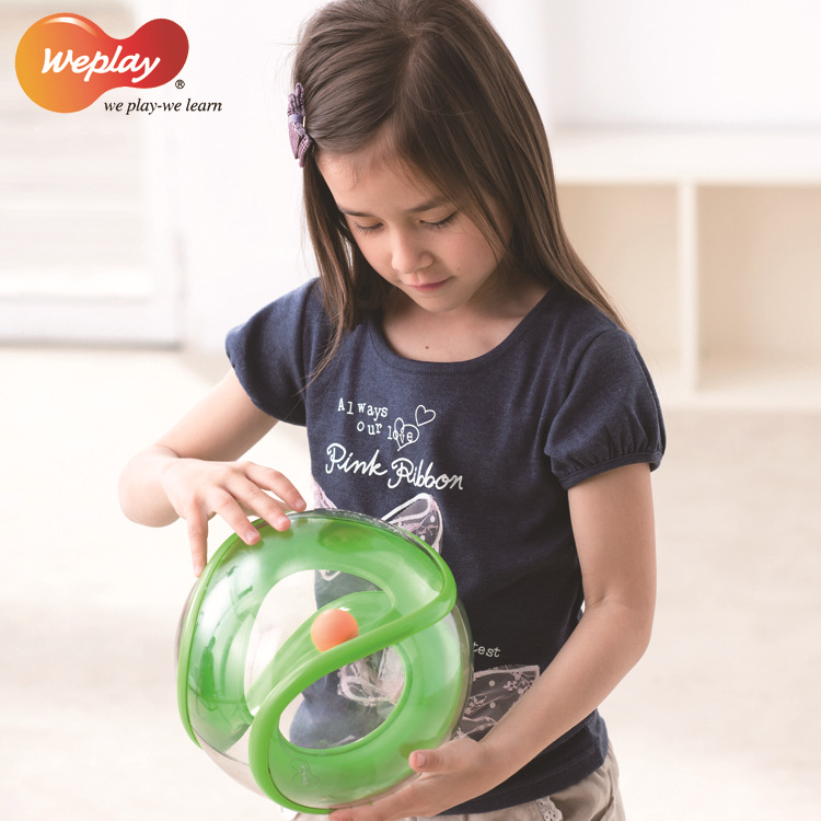 进口台湾WEPLAY 太极球 手眼协调感统平衡注意力训练器材儿童玩具