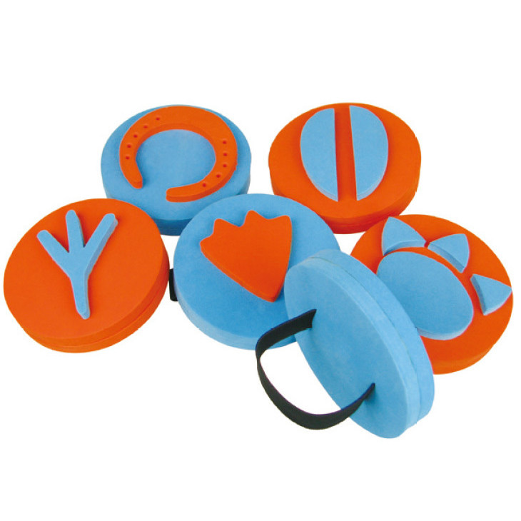 eva手掌印-动物脚印 儿童手工diy制作材料 幼儿园美工七色花幼教