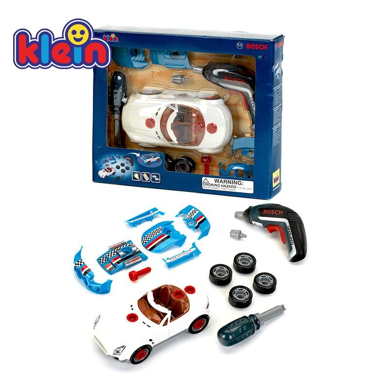 德国klein 儿童过家家组装汽车玩具 男孩女孩拆卸小汽车拆装修理