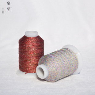 2股4股大卷金银线绣花线金丝线DIY手工十字绣金属线金线细银丝线