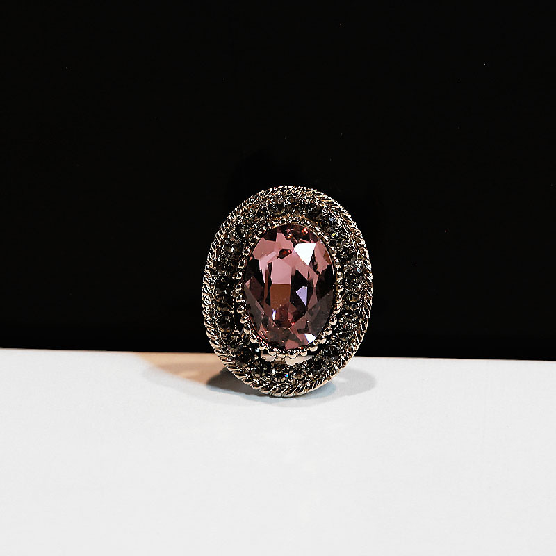 小胸针时尚精致水晶复古宫廷女