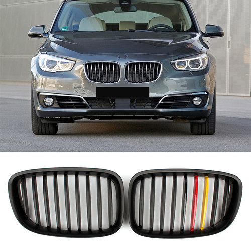适用于BMW宝马5系5GTF07汽车改装保险杠单线中网格栅鼻头干碳纤维