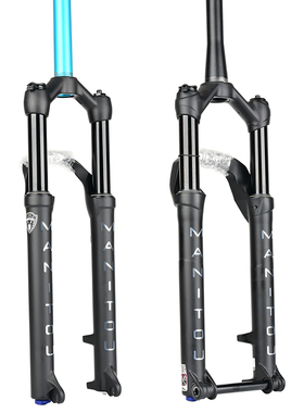 新款马尼托Manitou M30山地车前叉 气叉26 27.5 29寸直管锥管行货