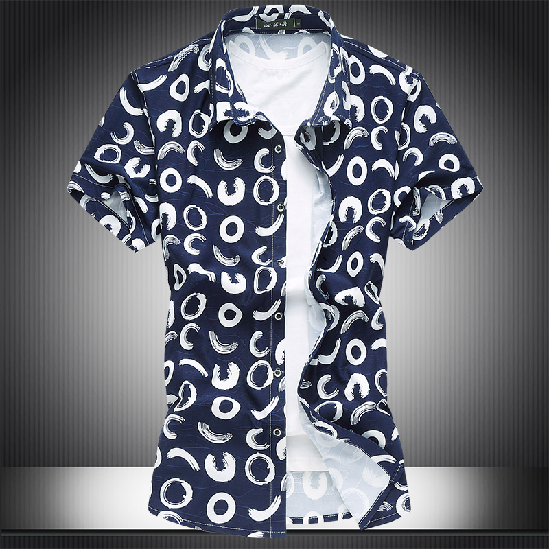 2021黑底7020P45新花型高品质弹力丝光衬衣短袖，男装衬衫，星座1106-1