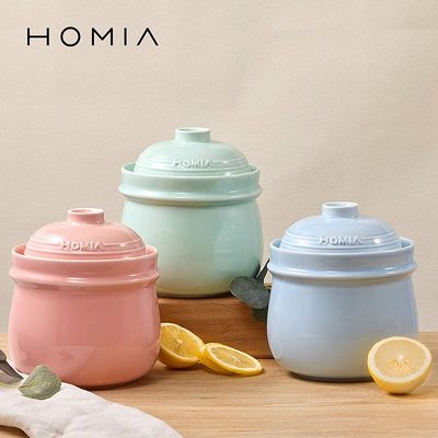 HOMIA马卡龙陶瓷泡菜坛子