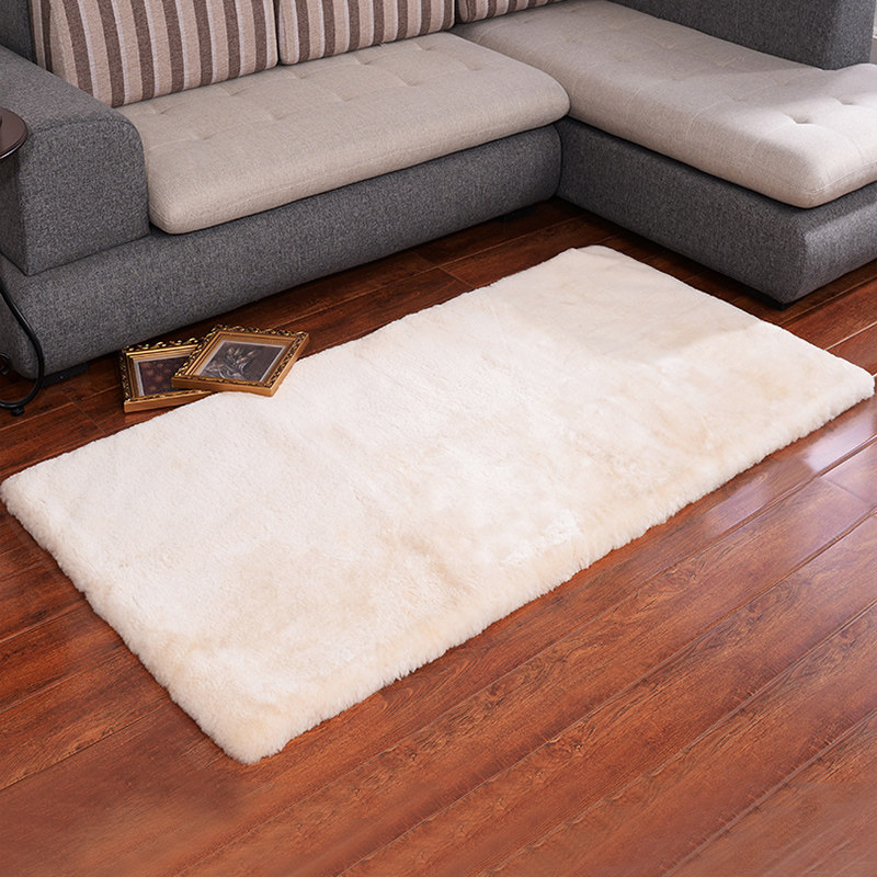 澳尊澳洲羊毛地毯短毛卧室床边地毯轻奢纯羊毛沙发垫飘窗垫可定做