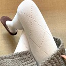 卉薇韩国东大门秋冬新款纯色菱形格子连裤袜女外穿显瘦打底裤袜