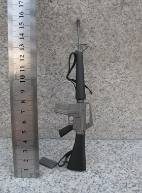 现货 1/6 M16A1越战 美军突击布枪 三角型护木 M16A2 M16兵人模型