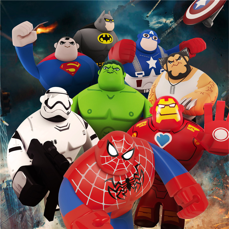 漫威手办玩偶公仔车载摆件模型